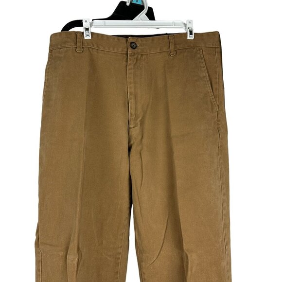 St. John's Bay Mens Khaki Denim Jeans Size 36X32 - Picture 2 of 6